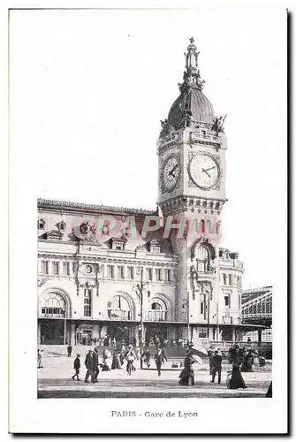 Cartes postales Paris Gare de Lyon