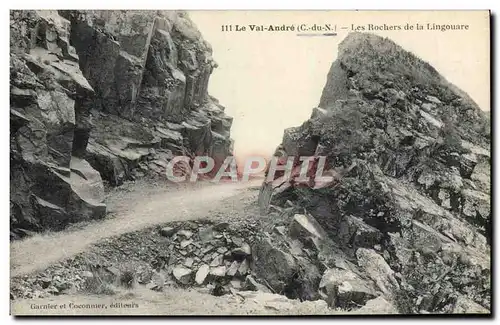 Ansichtskarte AK Le Val Andre Les Rochers de La Lingouare