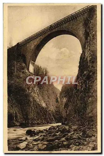 Ansichtskarte AK Saint Sauveur Le Pont Napoleon