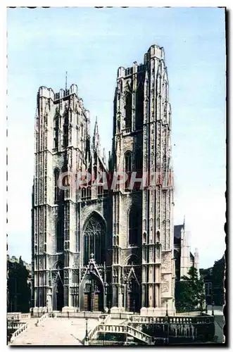 Cartes postales Bruxelles Collegiale Saint Gudule