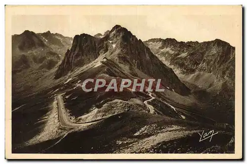 Cartes postales Les Pyrenees Col du Tourmalet Route thermale