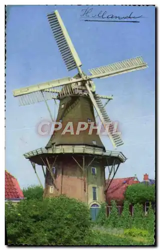 Cartes postales moderne Moulin a vent
