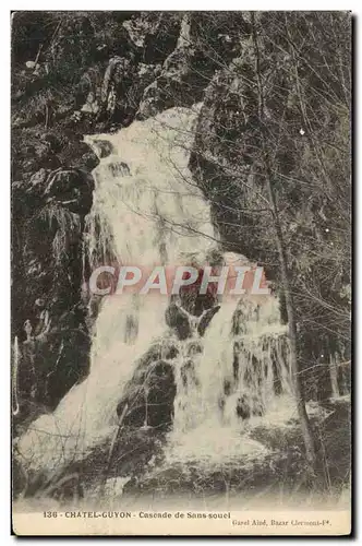 Cartes postales Chatel Guyon Cascade de Sans Souci