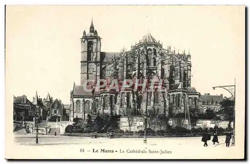 Cartes postales Le Mans La Cathedrale Saint Julien