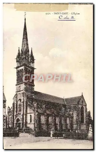 Cartes postales Saint Cast L&#39Eglise