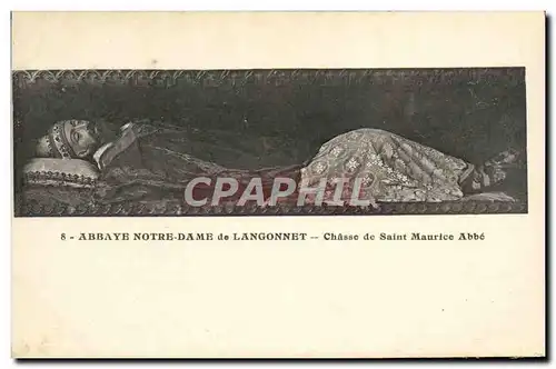 Cartes postales Abbaye Notre Dame de Langonnet Chasse de Saint Maurice Abbe