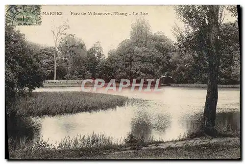 Cartes postales Marnes Parc de Villeneuve l'Etang