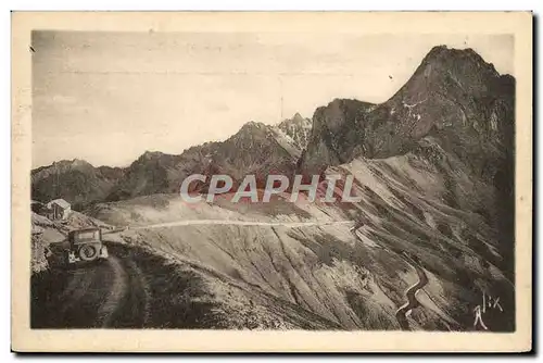 Cartes postales Les Pyrenees Tourmalet Descente Sur Bareges