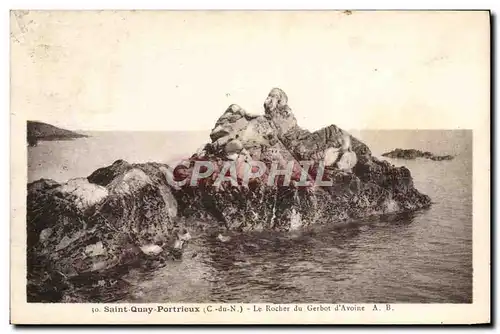 Ansichtskarte AK Saint Quay Portrieux Le Rocher du Gerbot d&#39Avoine