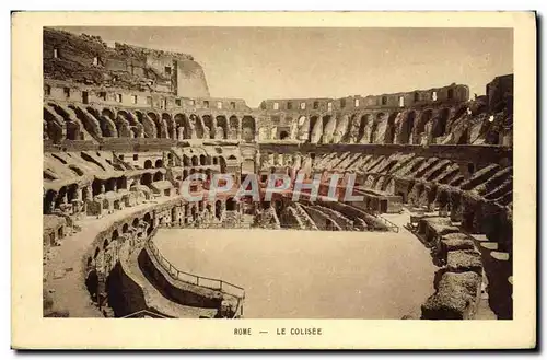 Cartes postales Rome Le Colisee