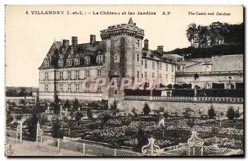 Cartes postales Villandry Le Chateau et les Jardins