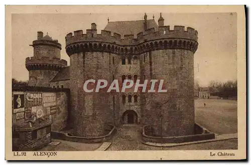 Cartes postales Alencon Le Chateau