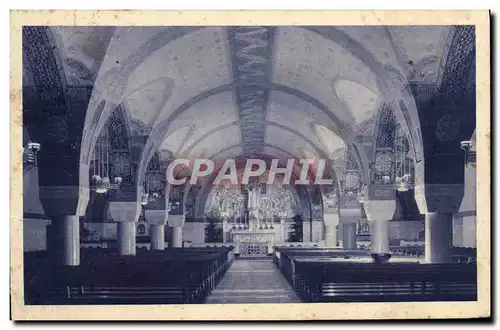 Cartes postales La Basilique De Lisieux La Crypte Vue Generale