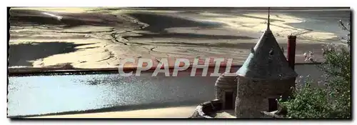 Cartes postales moderne Le Mont Saint Michel Cote Vue Sur le Couesnon