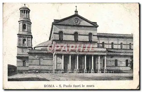 Cartes postales Roma Paolo Fuori le Muraa