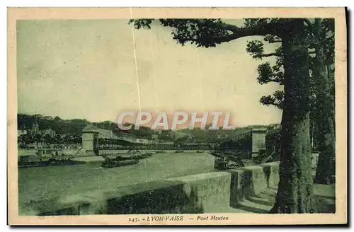 Cartes postales Lyon Vaise Pont Mouton