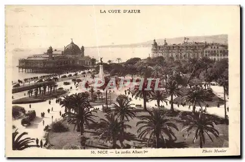 Cartes postales Nice Le Jardin Albert 1er