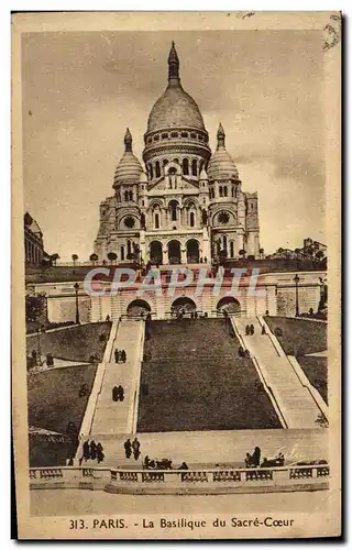 Cartes postales Paris La Basilique du Sacre Coeur