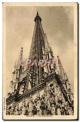 Cartes postales Rouen La cathedrale