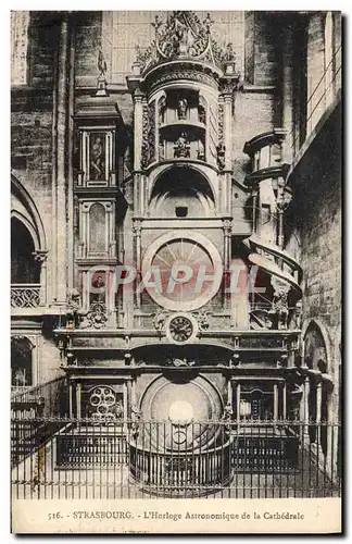 Cartes postales Strasbourg L'Horloge Asrronmique de la Cathedrale