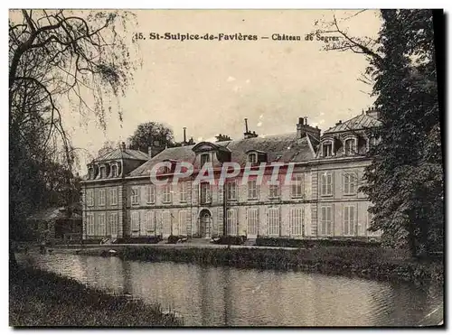 Cartes postales St Sulpice de Favieres Chateau de segrez