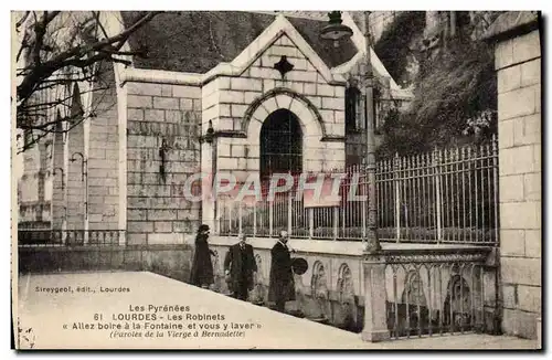 Cartes postales Lourdes Les Robinets