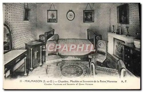 Ansichtskarte AK Malmaison Chamber Meubles et Souvenirs de la Reine Hortense