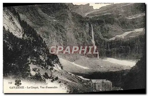 Cartes postales Gavarnie Le Cirque Vue D&#39Ensemble