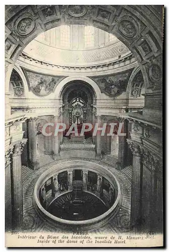 Ansichtskarte AK Paris Interieur Du Dome Des Invalides Mansart