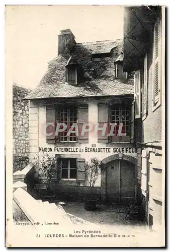 Cartes postales Lourdes Maison De Bernadette Soubirous