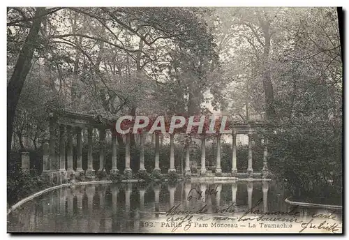 Ansichtskarte AK Paris Parc Monceau La Taumachie