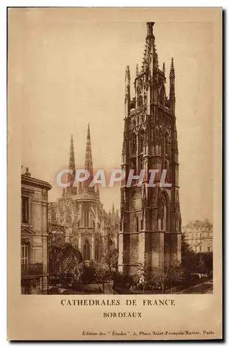 Cartes postales Paris Cathedrales Bordeaux