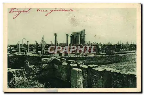 Cartes postales Timgad Vue generale