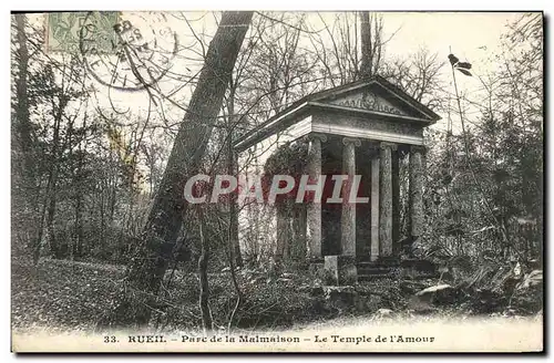 Ansichtskarte AK Rueil Parc De La Malmaison Le Temple De I&#39Amour