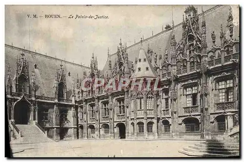 Cartes postales Rouen Le Palais De Justice