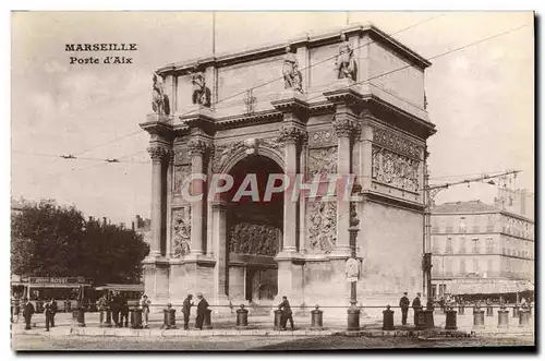 Cartes postales Marseille Porte D&#39Aix