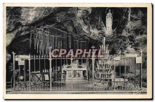 Cartes postales Lourdes La Grotte miraculeuse