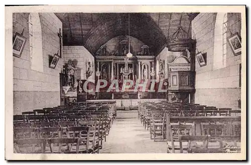 Ansichtskarte AK Lassy L&#39Interieur De I&#39Eglise