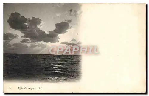 Cartes postales Effet De nuages