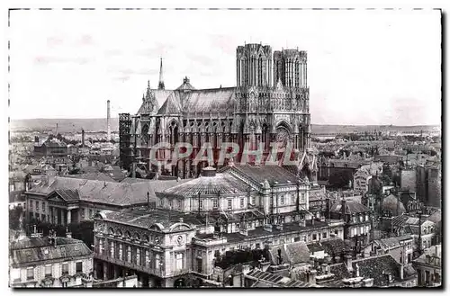 Cartes postales moderne Reims Panorama Pris De I&#39Eglise Saint Jacques