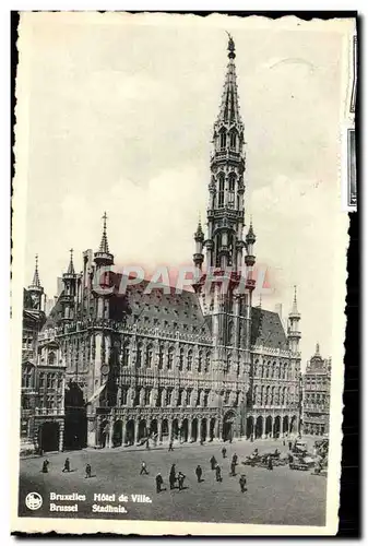 Cartes postales moderne Bruxelles Hotel De Ville