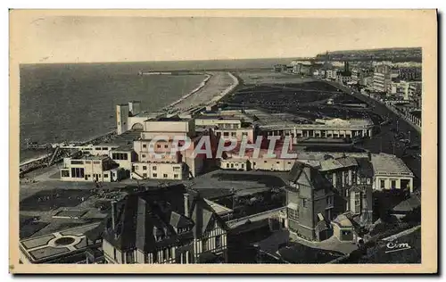 Cartes postales Dieppe Vue Panoramique Casino et plage