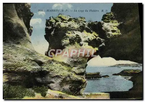 Cartes postales Biarritz La Loge Du Theatre