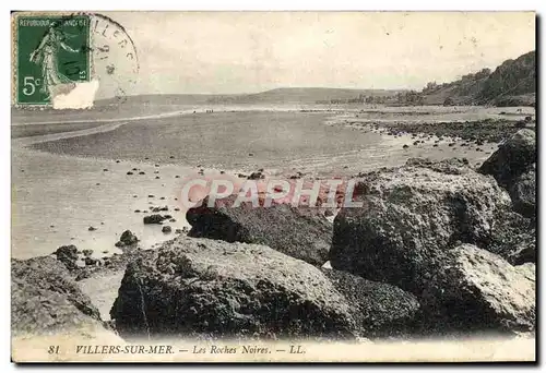 Cartes postales Villers Sur Mer les Roches Noires