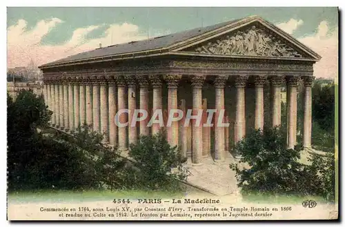 Cartes postales Paris La Madeleine