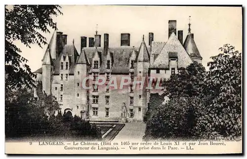 Cartes postales Langeais Le Chateau