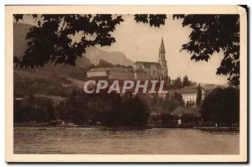 Ansichtskarte AK Annecy Le Monastere De La Visitation Le Lac