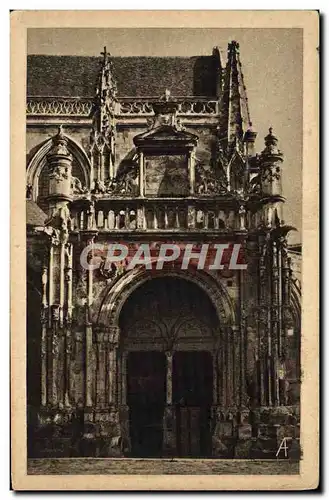 Cartes postales Falaise Portail De I'Eglise De La Trinite