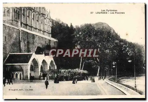 Cartes postales Lourdes Les Piscines