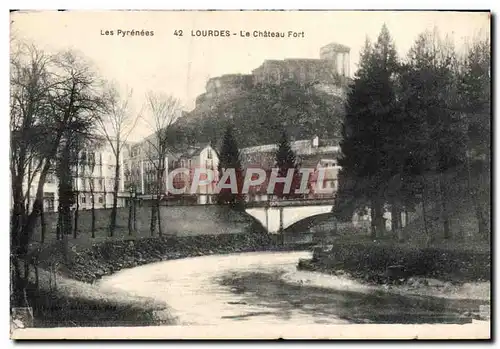 Cartes postales Lourdes Le Chateau Fort